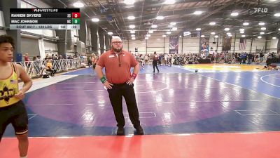 120 lbs Consi Of 32 #1 - Rahiem Skyers, SC vs Mac Johnson, NC