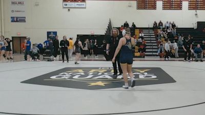 160 lbs Cons. Round 2 - Lanie Cecala, Augustana (IL) vs Alaina Franco, Augsburg University