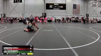 144 lbs Round 6 (8 Team) - Leo Mastroberti, Prime Wrestling Gold vs Christian Zavala, Full Circle