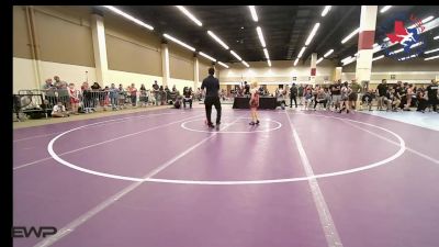 63 lbs Consi Of 4 - Kip Lucas, Amped Wrestling Club vs Kinslee McGuire, Liberty Warriors Wrestling Club