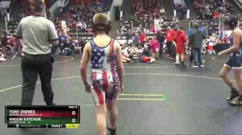 92 lbs Round 2 (4 Team) - Hayden Nutt, Dundee Blue vs Cameron Snoeyink, Belding Black Knights