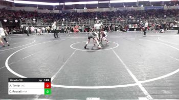 110 lbs Round Of 16 - Atticus Taylor, Lion Wrestling Club vs Colton Russell, Wentzville Wrestling Federation