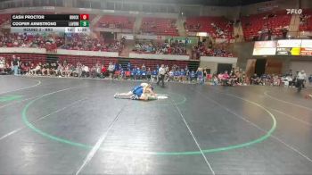 144 lbs Round 3 - Rr3 - Cash Proctor, Brock vs Cooper Armstrong, La Vernia