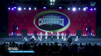 United All Stars - Tiny Vipers [2025 L1 Tiny - Novice - Restrictions Day 1] 2025 Cheer Power Grand Nationals