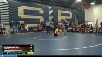 182 lbs Finals (2 Team) - Gavin Thammavongsa, SLAM Academy vs Charles Campbell, Clark