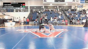 141 lbs Consi Of 8 #2 - Jack Maida, American vs Ryan Hartung, Binghamton
