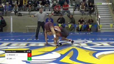 149 lbs Quarterfinal - Jordan Shearer, Nebraska vs Brayton Lee, Minnesota Unattached