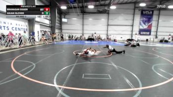 145 lbs Rr Rnd 3 - Branagan Egger, Gritty Grapplers vs Julian Glover, Flickr Boyz Trailglazers