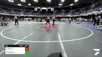 190 lbs Semifinal - Nadia Razzak, Schaumburg vs Brittney Moran, West Aurora