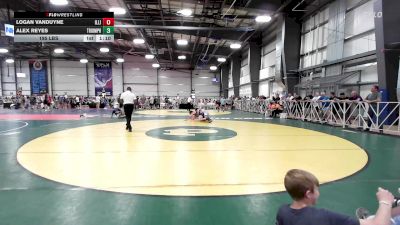 195 lbs Rr Rnd 3 - Logan VanDuyne, Illinois Menace vs Alex Reyes, Triumph Elite