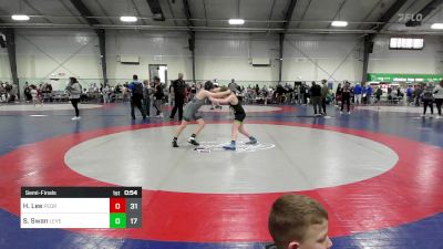 Semifinal - Hudson Lee, Pedraza Wrestling vs Samuel Swan, Level Up Wrestling Center - (B)