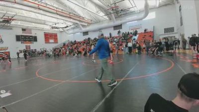 126 lbs 1st Place Match - Rilee Rohrer, Powell Middle School vs Hadley Henton, Lovell Middle School