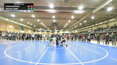 113 lbs Round Of 16 - Louai Alsharabi, Aquidneck Island Wrestling vs Michael Quinn, Bishop Hendricken