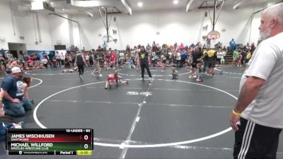 60 lbs Round 1 - James Wischhusen, Unattached vs Michael Willford, Grizzlies Wrestling Club