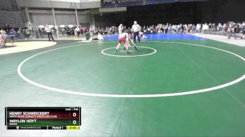 119 lbs Quarterfinal - Waylon Hoyt, NWWC vs Henry Schweickert, White River Hornets Wrestling Club