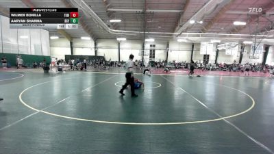 120 lbs Semifinal - Wilmer Bonilla, Thomas Edison vs Aaryan Sharma, South County