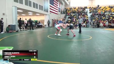 120 lbs Cons. Semi - Vinny Skiba, BRUNSWICK vs Trevor Kusmits, MANCHESTER