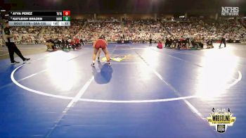 G5A-135 lbs Quarterfinal - Ayva Perez, TUTTLE (Girls) vs Kayleigh Braden, HARRAH (Girls)