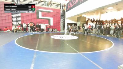 150 lbs Round Of 16 - Dylan Smith, Greater Lawrence vs Able Fikru, Quincy Upper