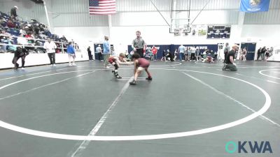 52 lbs 3rd Place - Kreed Richards, Rough Riders vs Kasen Loughridge, Duncan Demon Wrestling