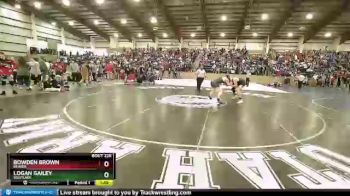 190 lbs Champ. Round 2 - Logan Gailey, Westlake vs Bowden Brown, Beaver