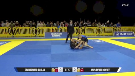 Waylon Web Downey vs Gavin Edward Quinlan 2025 Pan IBJJF Jiu-Jitsu No-Gi Championship