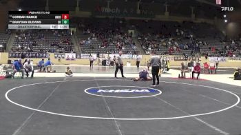 126 lbs Quarterfinal - Corban Nance, Anderson County vs Braydan Blevins, Simon Kenton