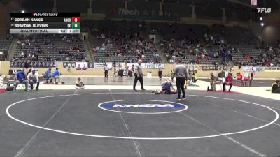 126 lbs Quarterfinal - Corban Nance, Anderson County vs Braydan Blevins, Simon Kenton