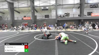 190 lbs Consi Of 4 - Arnold Martinez, Mat Rattlers vs Benjamin Martinez, Askeo International Mat Club