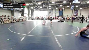 182 lbs Round Of 32 - Ezra Masood, Team Shutt Garnett Trained vs Jaden Simpson, Revival Orange