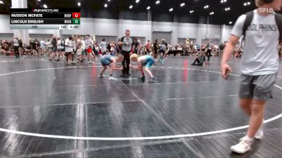 109 lbs Round 1 (8 Team) - Hudson Mcfate, MF Dynasty vs Lincoln English, MF Army
