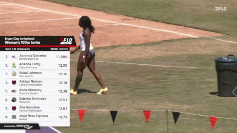 Women's 100m Invite, Semi-Finals 2