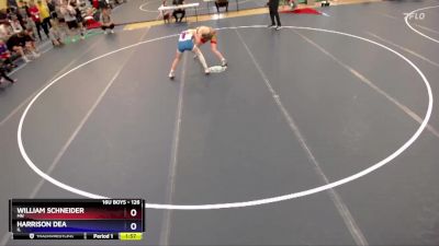 126 lbs Cons. Round 4 - William Schneider, MN vs Harrison Dea, IL