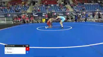 138 lbs Consi Of 64 #2 - Tate Rusher, Kansas vs Coy Raines, New York