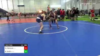 130 lbs Semifinal - Miguel DeHoyos, Valiant vs Braxton Smith, Mead Big Cat Wresting