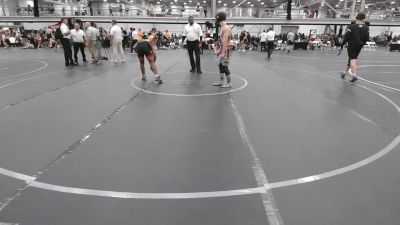 132 lbs Round 5 (6 Team) - Ozias Gray, Team Shutt B Team vs Taysean Giles, Mat Assassins Red