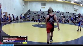 62 lbs 3rd Place Match - Brooklyn Stauffer, Midwest Xtreme Wrestling vs Giovani Smithers, Hobart Wrestling Club