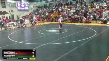 106 lbs Round 1 (16 Team) - Gabe Swann, Central (Carroll) vs Cason Edge, Whitewater