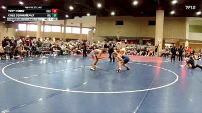 138 lbs 2nd Wrestleback (32 Team) - Cole DesOrmeaux, Brother Melchior vs Trey Denny, North Shelby Regulators Red