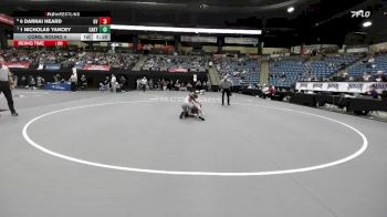 149 lbs Cons. Round 4 - 1 Nicholas Yancey, Campbellsville vs 6 Darnai Heard, Grand View