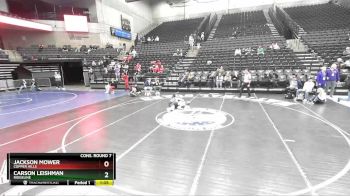 147 lbs Cons. Round 7 - Jackson Mower, Copper Hills vs Carson Leishman, Ridgeline