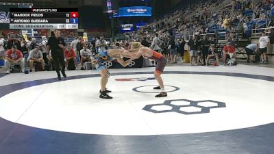 138 lbs Cons. Sub-quarters - Maddox Fields, Texas vs Antonio Guebara, Kansas