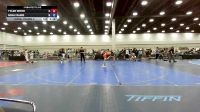 126 lbs Cons. Round 3 - Tyler White, FL vs Noah Rains, AL
