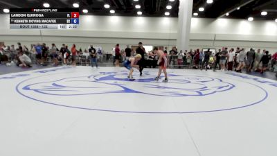 132 lbs Champ. Round 3 - Landon Quiroga, FL vs Kenneth Doying Macafee, SC