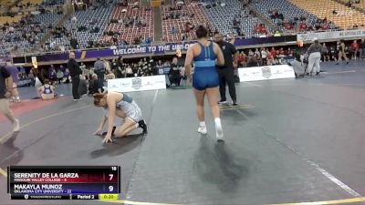 170 lbs Placement Matches (16 Team) - Kacey Lee Pua, University Of Providence vs Kaley Rice, Texas Wesleyan