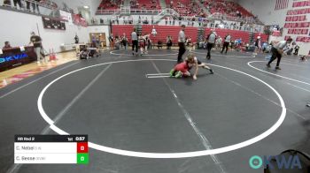 76 lbs Rr Rnd 2 - Colden Nebel, Elgin Wrestling vs Chance Besse, Division Bell Wrestling