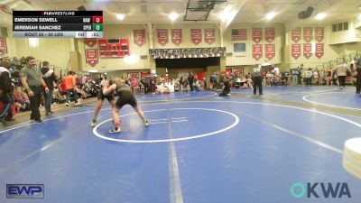 85 lbs Consi Of 8 #1 - Emerson Sewell, Raw Wrestling Club vs Jeremiah Sanchez, Sperry Wrestling Club