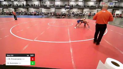 116 lbs Round Of 32 - Marco Provenzano, Fairport vs Kymah Gummow, Indian River