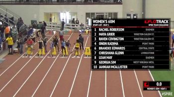 Women's 60m, Heat 1