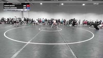 60 lbs Champ. Round 2 - Joseph Mason, Big Cat Wrestling Club vs Teagan Larimore, Dove Creek Wrestling Club